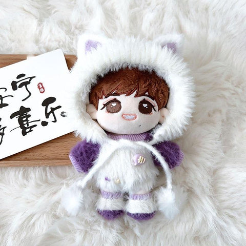 ［ぬい服］10/15/20cm 無属性 ぬいぐるみ用 お洋服【毛绒绒】