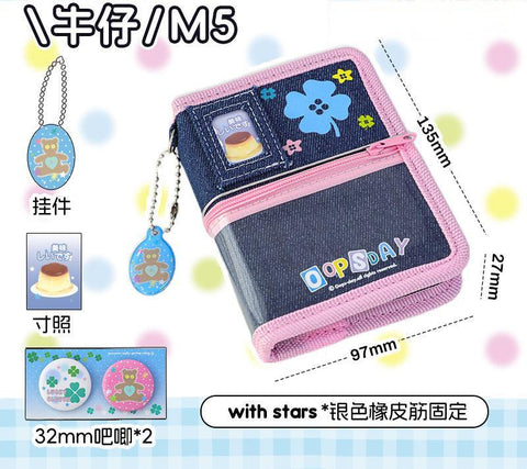 ［推し活グッズ］オリジナル 手帳 バインダー M5【D8QRND】