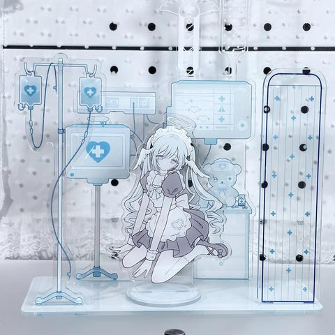 ［推し活グッズ］アクリル 背景 スタンド【IS1ZID】