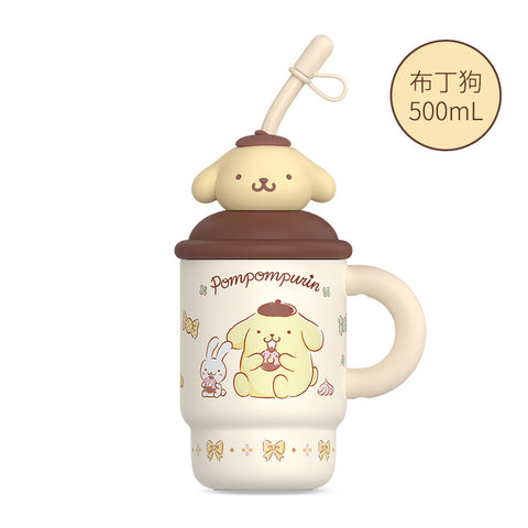 ［サンリオ］ポムポムプリン 正規品 ボトル タンブラー 保温保冷 全6種【ZZ7UBQ】