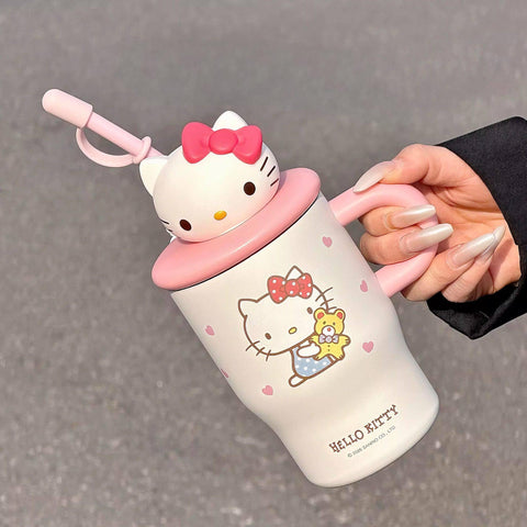 ［サンリオ］正規品 ボトル タンブラー 保温保冷 500ml 全4種【8UXDQF】