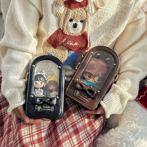 ［バッグ］1/12 BJD ドール用 痛バッグ ショルダーバッグ【BA7BK3】