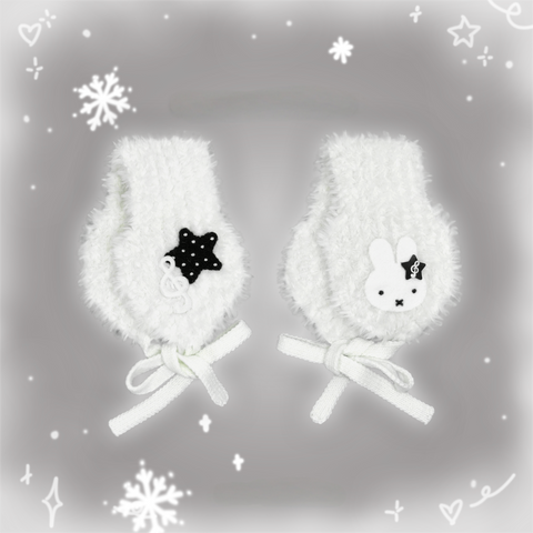 ［ファッション］ニット イヤーマフ 手袋【V8MQHP】