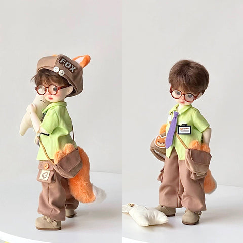 ［BJD服］1/6ドール用 衣装セット【小狐】