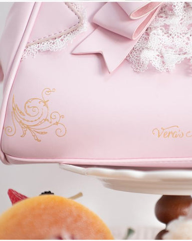 ［バッグ］ロリータ レース ハンドバッグ【O5QG1L】