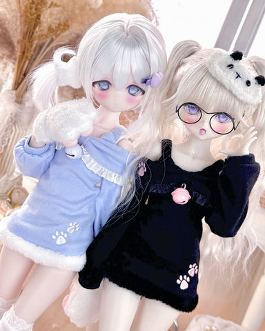 ［BJD服］1/6 1/4 ドール用 ワンピース【猫步】