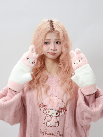 [サンリオ］正規品 防寒 手袋 全3種【KX1O81】