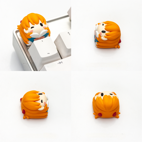 ［新世紀エヴァンゲリオン］オリジナル 手作り キーキャップ【メカニカルキーボード】