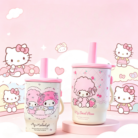 ［サンリオ］正規品 ボトル 保温保冷 450ml 全4種【DI8ODS】