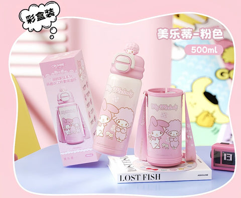 ［サンリオ］正規品 ボトル 保温保冷 500ml 全３種【YWMY0I】