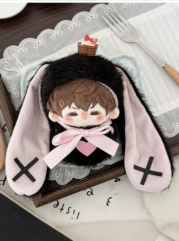 ［ぬい服］10cm 無属性 ぬいぐるみ用 お洋服【兔耳】