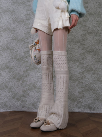 ［ファッション］ベルボトム レッグウォーマー 靴下【WQ98F4】