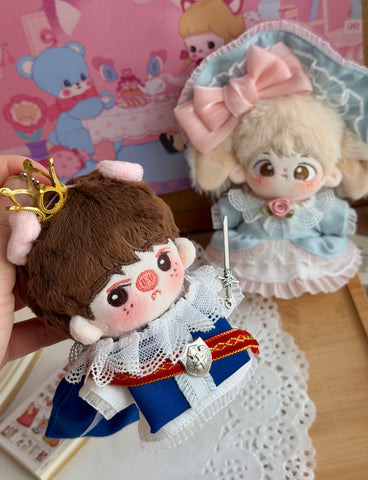 ［ぬい服］10cm 無属性 ぬいぐるみ用 お洋服【蔷薇】