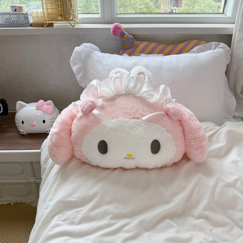 [サンリオ］マイメロディ＆ピアノ カー用品 車 クッションセット【KWT2PA】