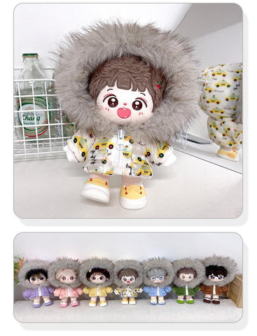 ［ぬい服］10/15/20cm 無属性 ぬいぐるみ用 お洋服【棉衣】