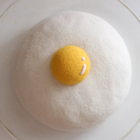 ［ファッション］焼き卵 ベレー帽【6T0XU4】