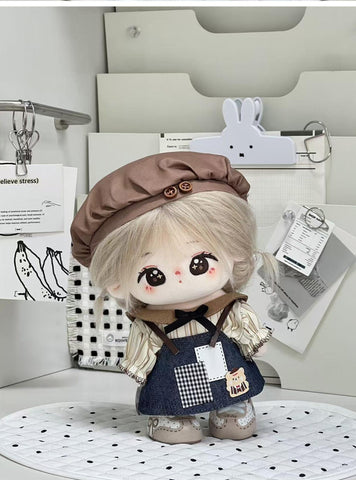 ［ぬい服］20cm 無属性 ぬいぐるみ用 お洋服【焦糖】