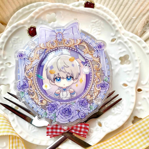 ［推し活グッズ］缶バッジアクリルフレーム 58～75mm【G340S3】