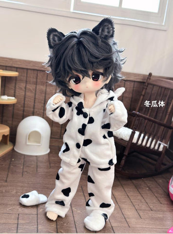 ［BJD服］1/4 1/6ドール用 衣装セット【小奶牛】