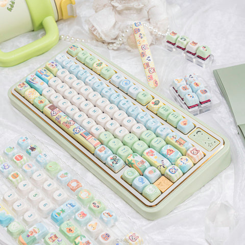 ［メカニカルキーボード］どうぶつの森 MOA キーキャップ【95MNR8】