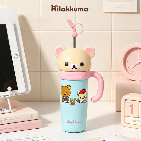 ［キャラグッズ］リラックマ 正規品 ボトル 保温保冷 830ml【IKUO5W】