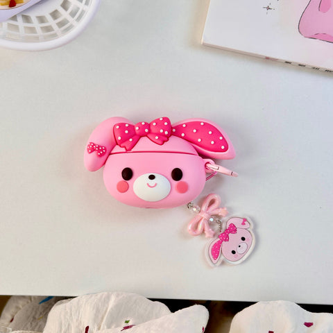 ［サンリオ ］ボンボンリボ イヤホンケース Airpods Pro 1/2/3/4【FBDHQV】