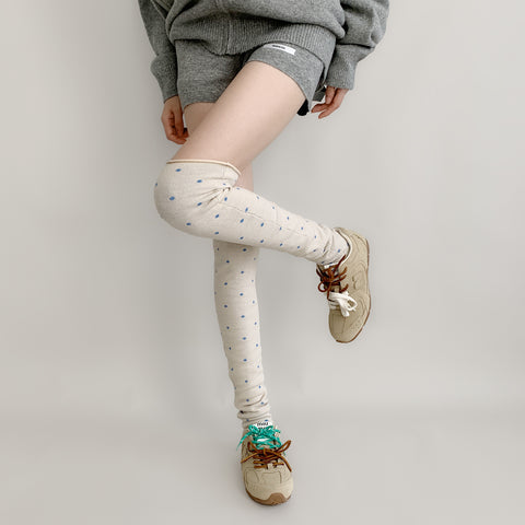 ［靴下］ドット オーバーニーソックス【6XANAC】