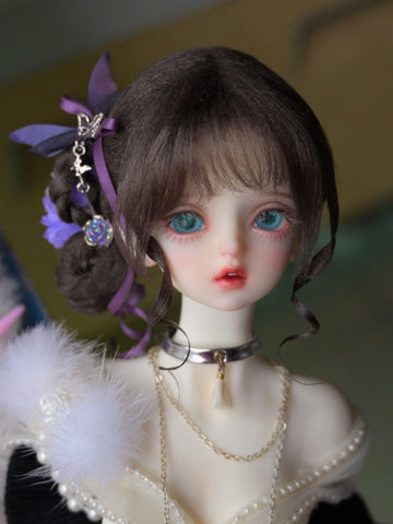 ［BJD小物］1/3 1/4 1/6 1/8 1/12 ドール用ウィッグ【0SSRCQ】