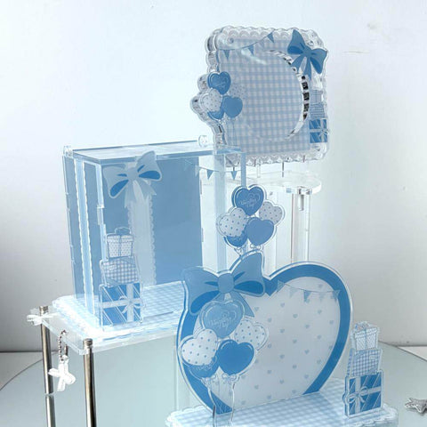 ［推し活グッズ］缶バッジ アクリルフレーム 58/65/75mm【D1K2WJ】