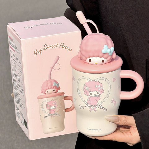 ［サンリオ］正規品 ボトル タンブラー 保温保冷 500ml 全4種【8UXDQF】