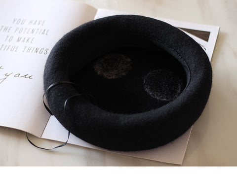 ［ファッション］ウール ベレー帽【79A6ME】