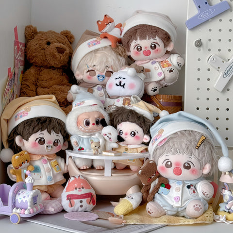 ［ぬい服］10/20cm 無属性 ぬいぐるみ用服【睡衣】