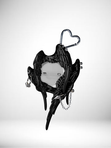 ［推し活グッズ］3Dプリント 缶バッジフレーム 58/75mm【Y8NJ5B】