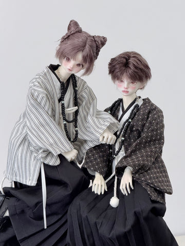 ［BJD服］70cm 1/4 ドール用 衣装セット【寂百合】