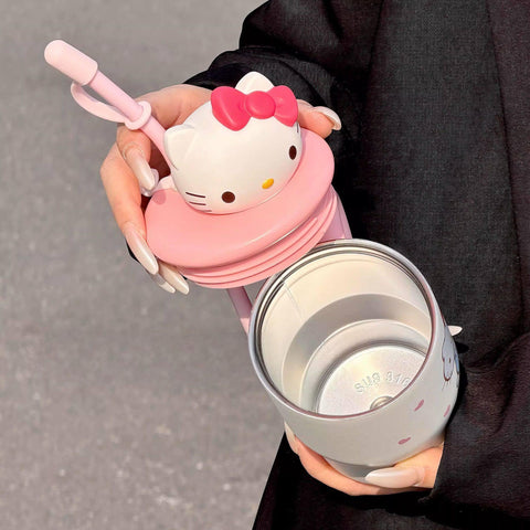 ［サンリオ］正規品 ボトル タンブラー 保温保冷 500ml 全4種【8UXDQF】