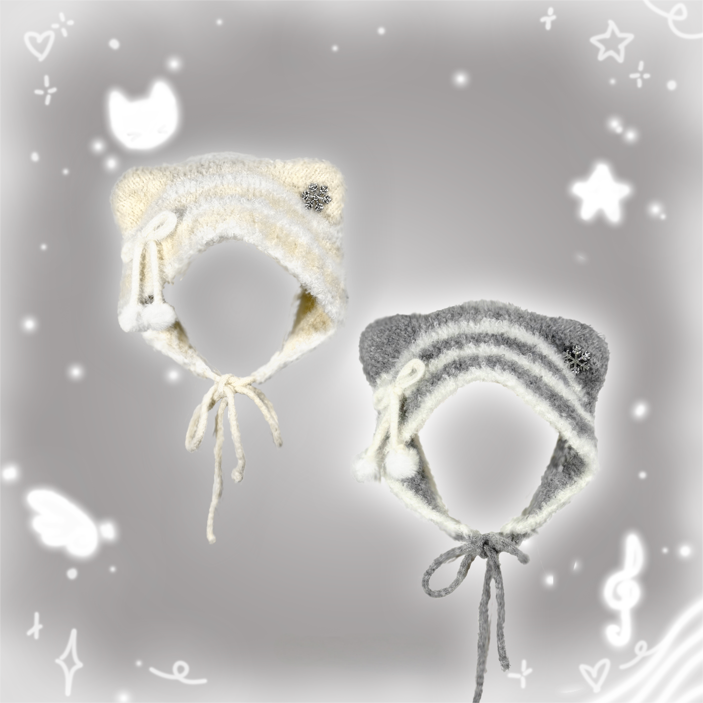 狸猫さま ファッション］サブカル 猫耳 ニット 帽子【5Z38JQ】 – candymoon