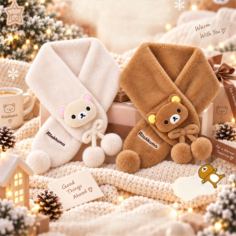 [キャラグッズ］リラックマ 正規品 マフラー【Z2OGKD】