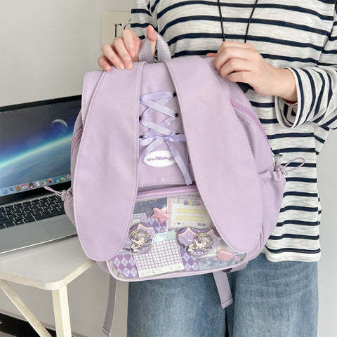 ［バッグ］痛バッグ  ウサ耳 2way リュック【203IU3】