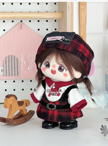 ［ぬい服］20cm 無属性 ぬいぐるみ用 お洋服【巧克力】