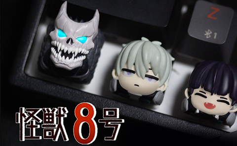 ［怪獣8号］オリジナル 手作り キーキャップ【メカニカルキーボード】