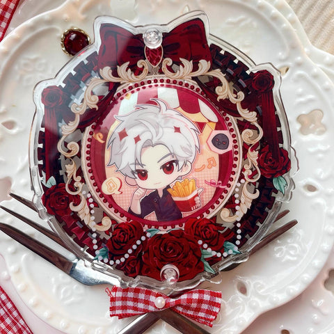 ［推し活グッズ］缶バッジアクリルフレーム 58～75mm【G340S3】