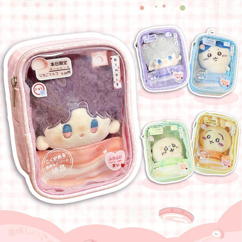 ［推し活グッズ］10/15cmぬいぐるみ 痛ポーチ【M8Z3T7】