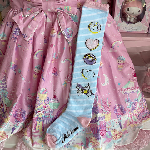 ［ファッション］ロリータ オーバーニーソックス 靴下【R36R17】