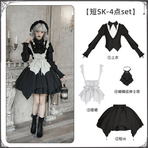 ［ファッション］ゴシック レトロ トップス スカート【D6IZFN】