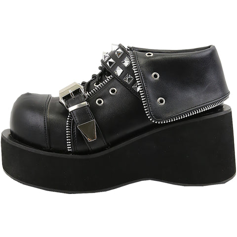 ［靴］ダークパンク フラットフォームブーツ【9PY5FS】