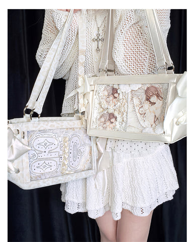 ［バッグ］痛バッグ トートバッグ【维多利亚mini】