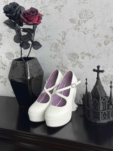 ［靴］天使の翼 パンプス シューズ【Z42NKO】