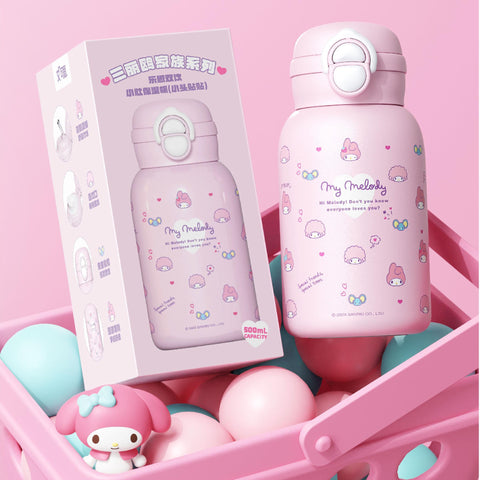 ［サンリオ］正規品 ボトル 保温保冷 500ml 全4種【LIP3NK】