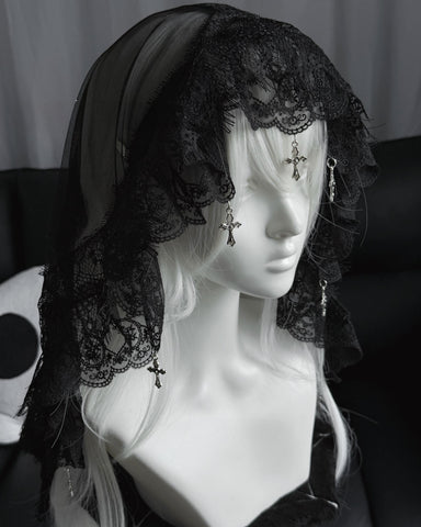 ［ファッション］ゴシック ブライダルベール【CE3KT8】