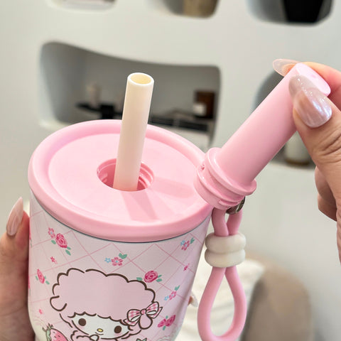 ［サンリオ］正規品 ボトル 保温保冷 450ml 全4種【DI8ODS】